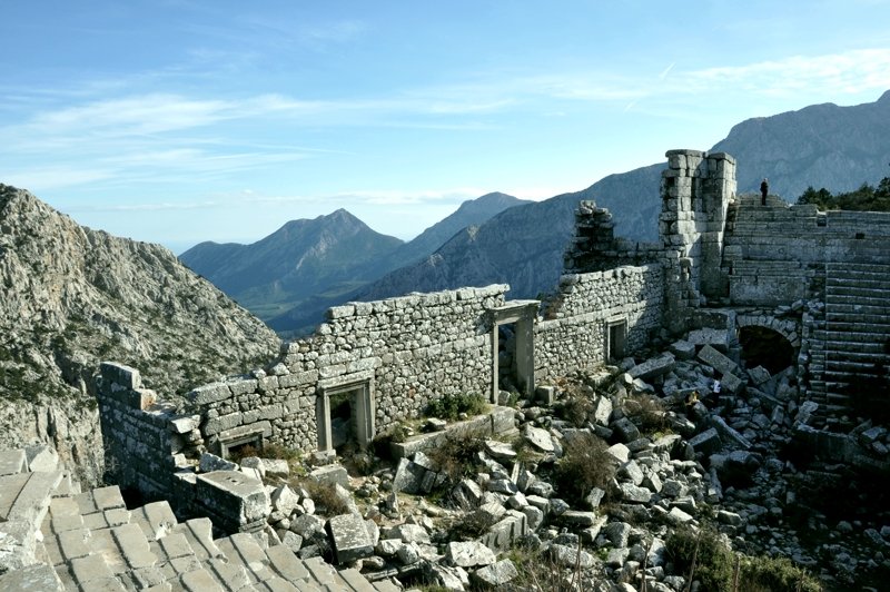 Ruins of the Termessos city