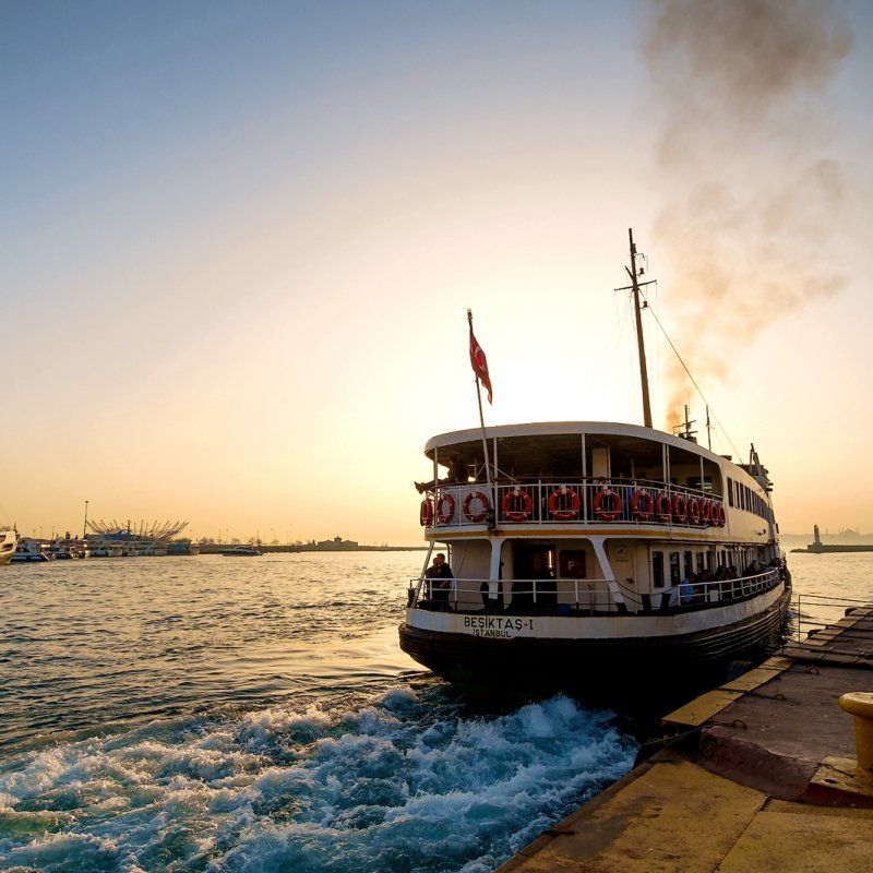 Quay in the Kadıköy district