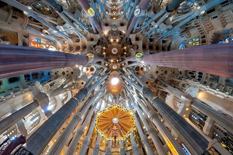 Sagrada Familia inside