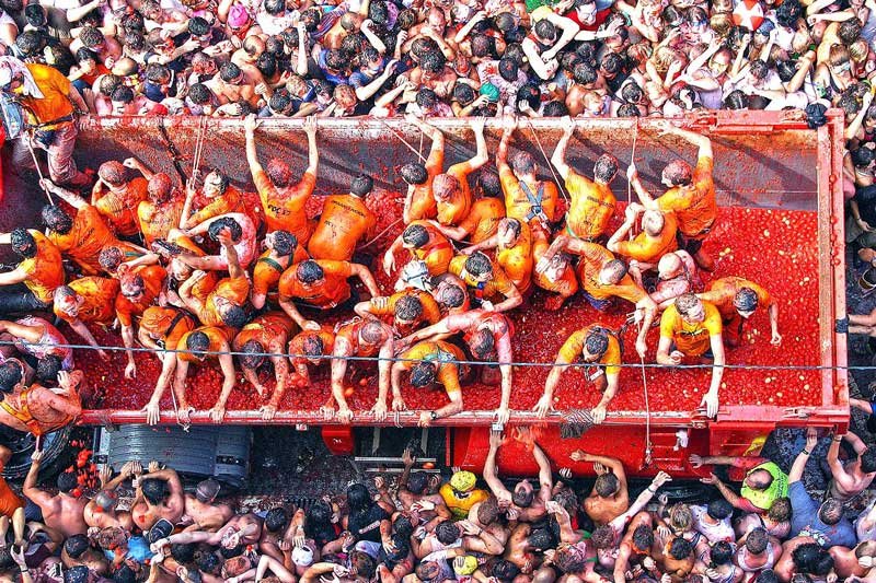 La Tomatina Festival in Bunol