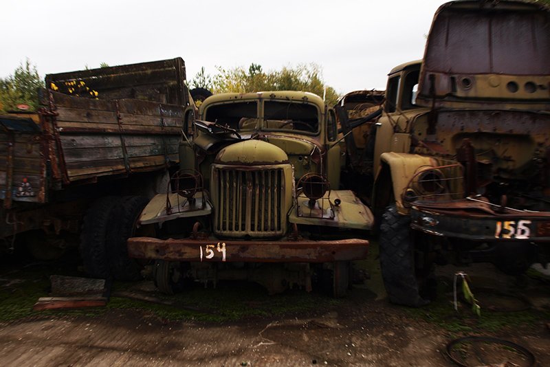 Buryakovka machinery graveyard