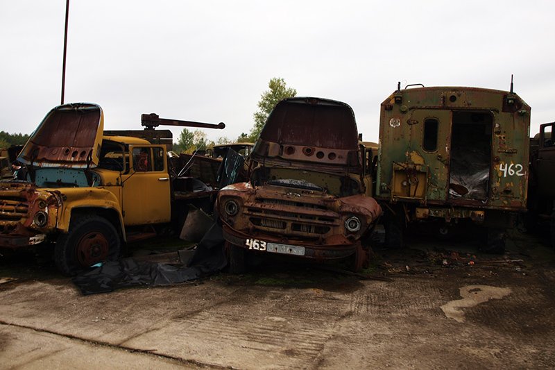 Buryakovka machinery graveyard