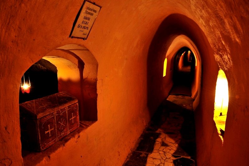 Zverinetskiy underground monastery