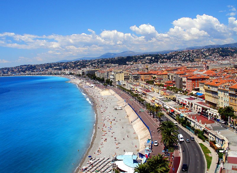 The Promenade des Anglais, Nice