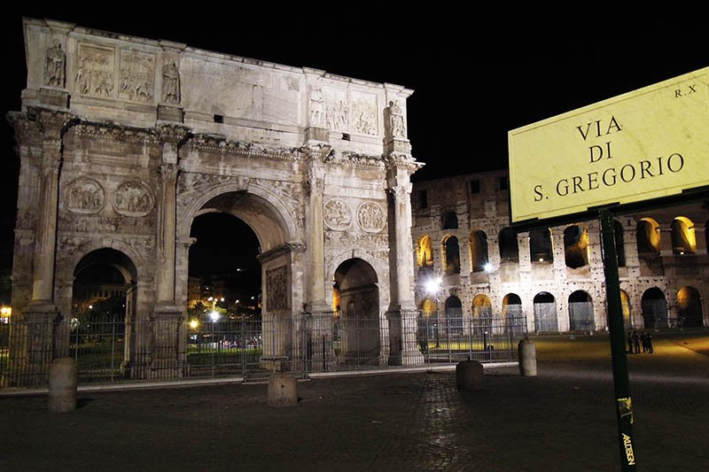 Arch of Constantine, Rome