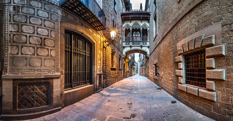 The Gothic Quarter, Barcelona