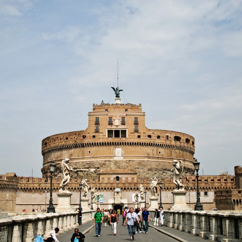 Castle Sant'Angelo (former Hadrian mausoleum), Rome