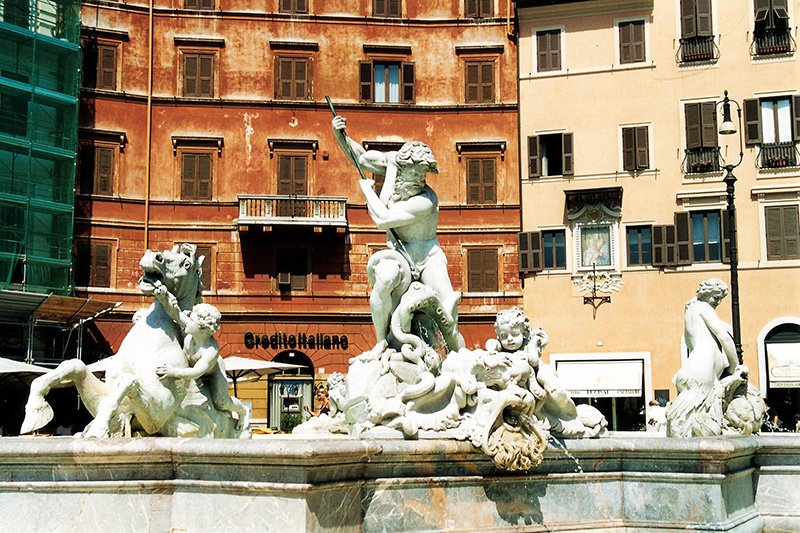 Piazza Navona fountain, Rome