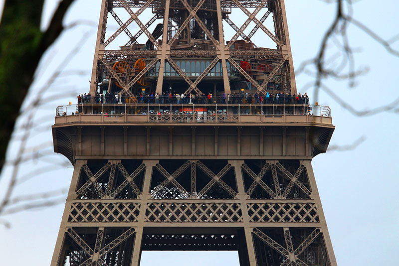 to the Eiffel Tower in Paris