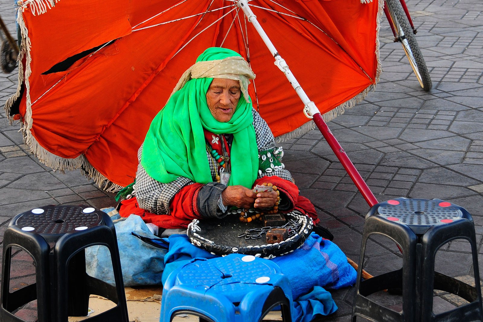 How to learn your future from the fortune teller in Marrakesh