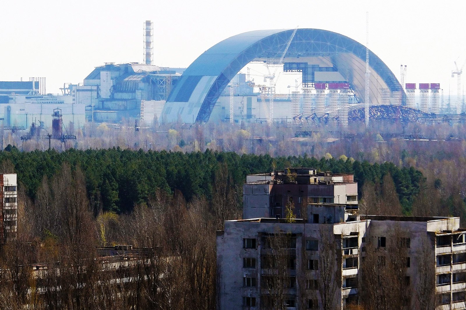 How to see the Sarcophagus in Chernobyl