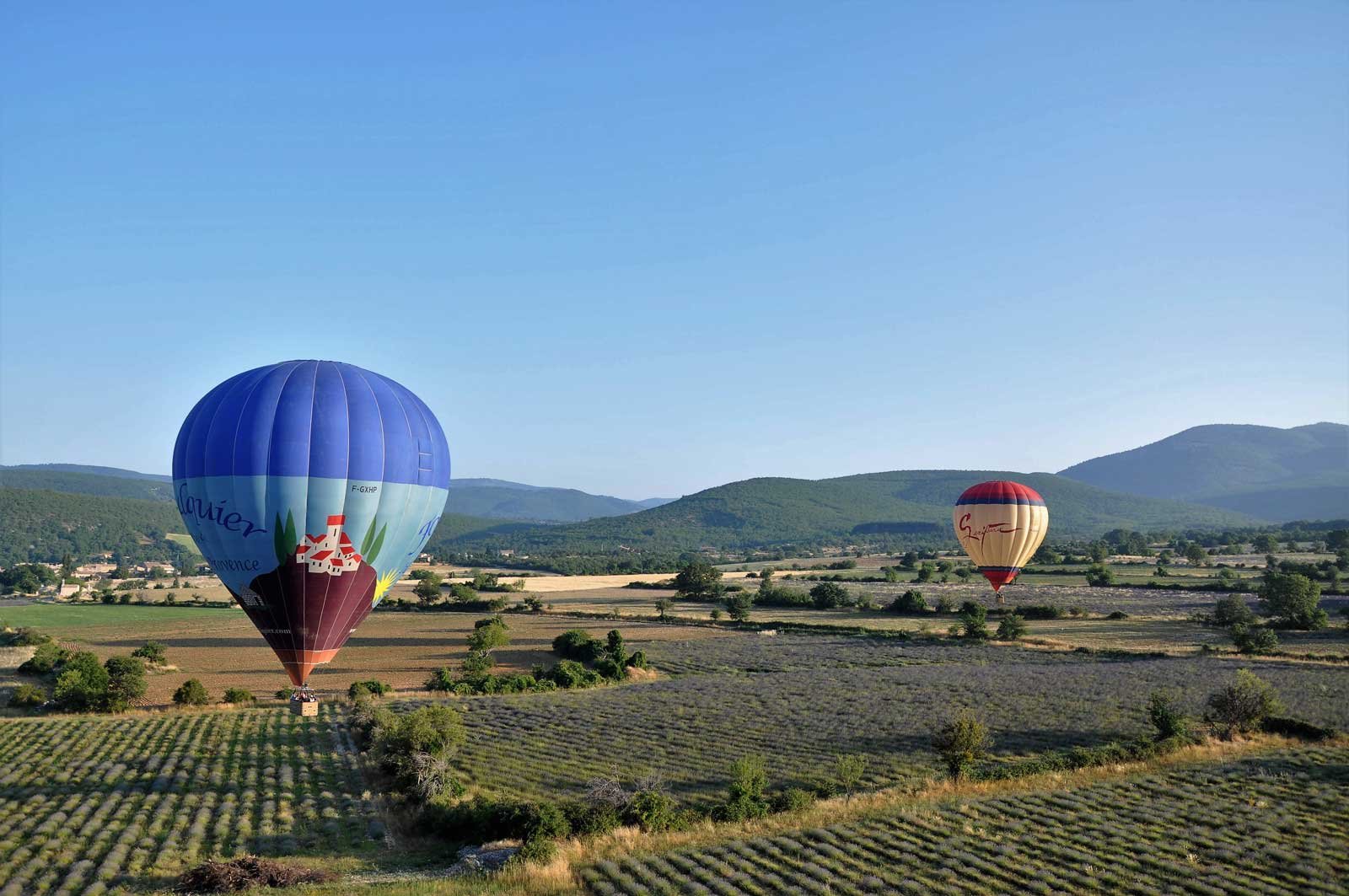 How to fly in a hot air balloon over Provence in Cannes