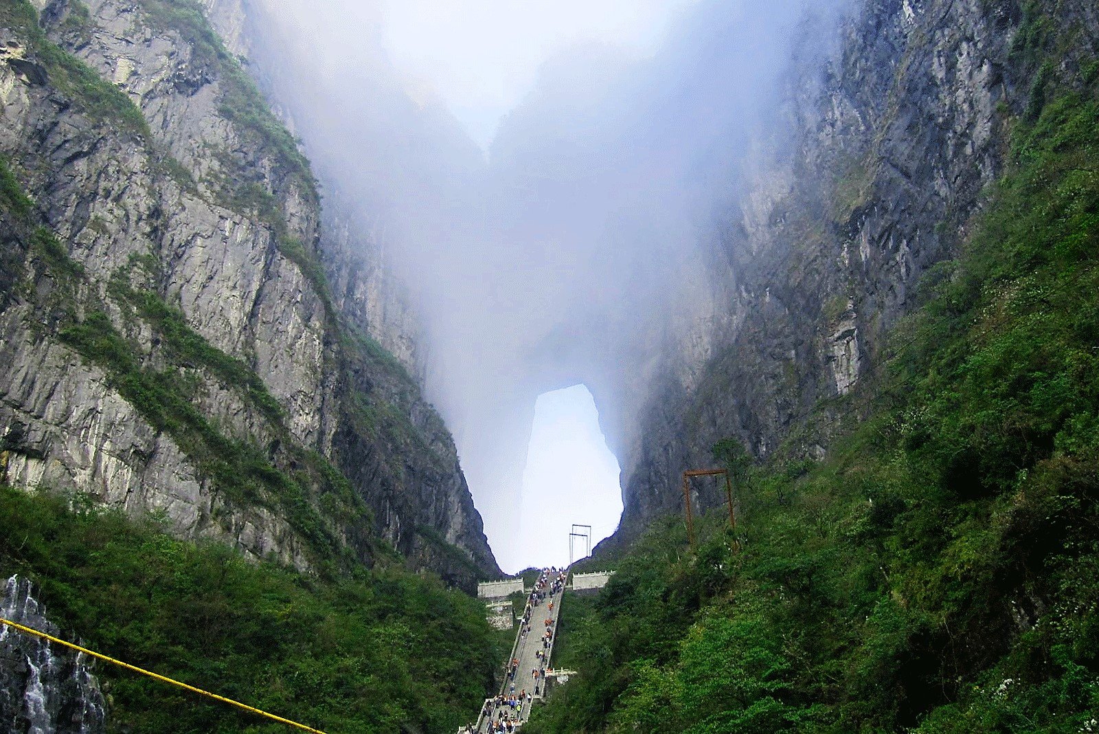 How to see the Heaven's Gate in Zhangjiajie