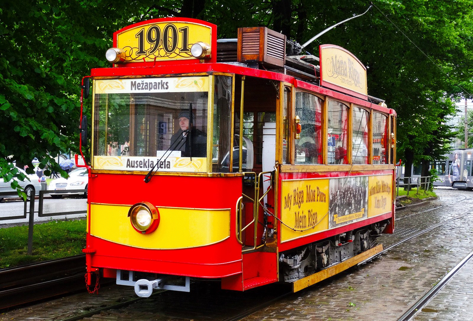 How to ride in the first electric tram in Riga