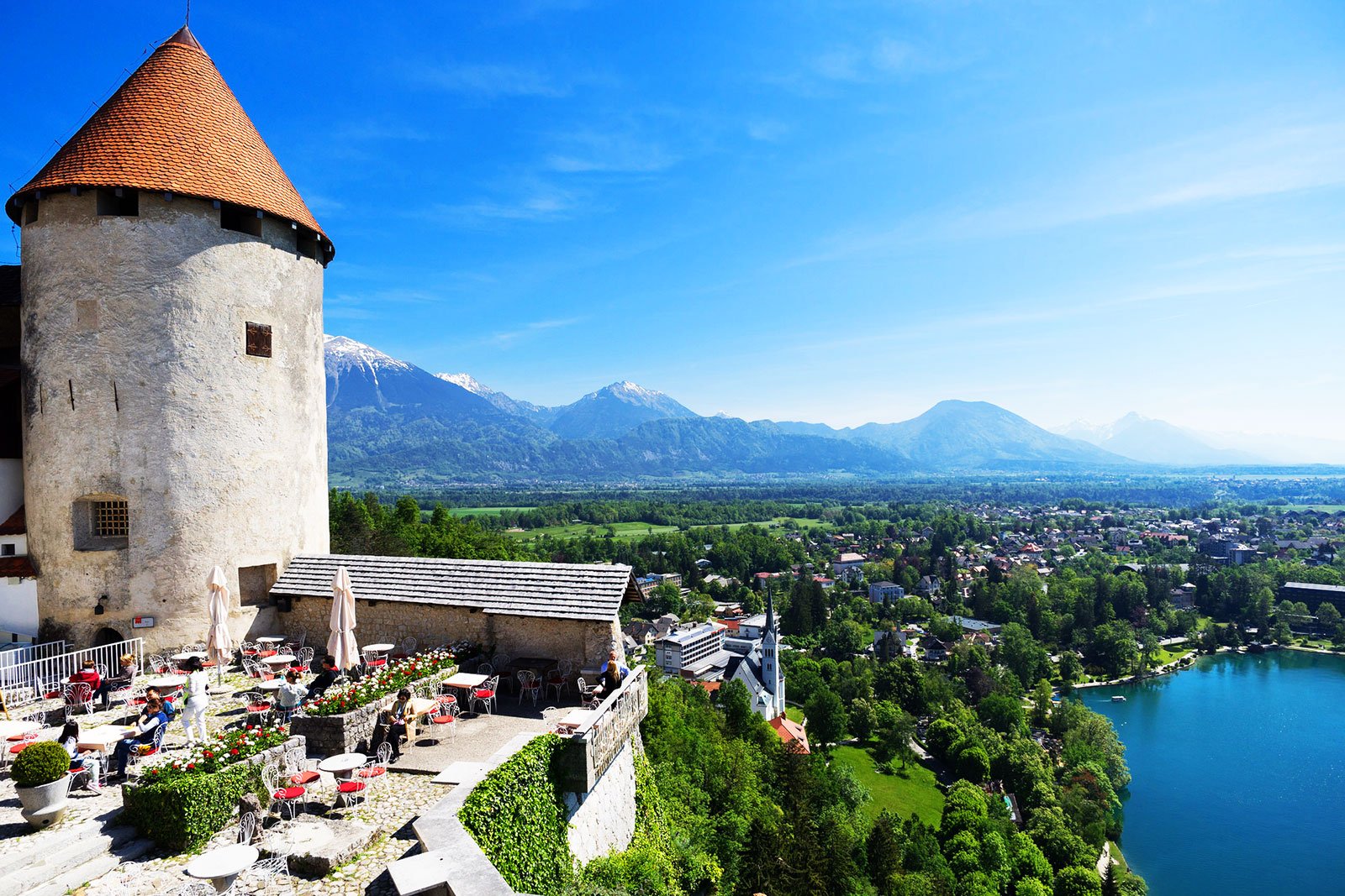 How to climb up to Bled Castle in Ljubljana