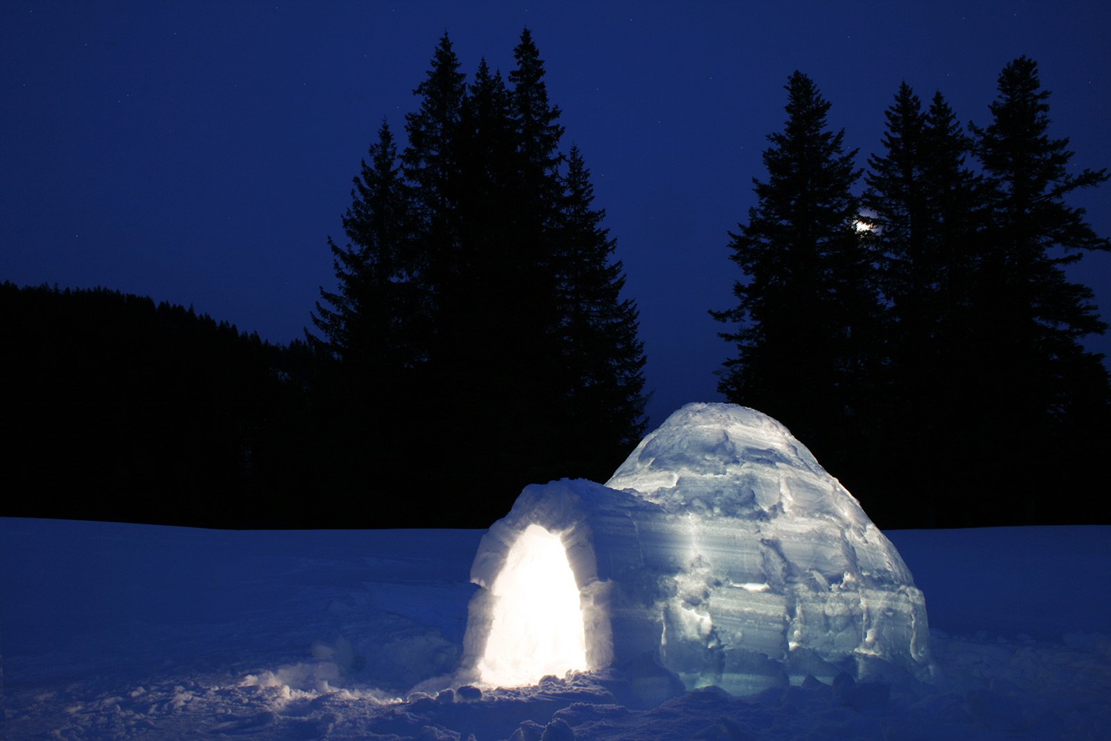 How to build an igloo in Salzburg