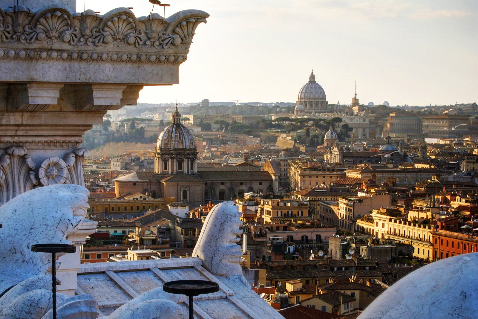 How to climb to the roof of the Altar of the Fatherland in Rome