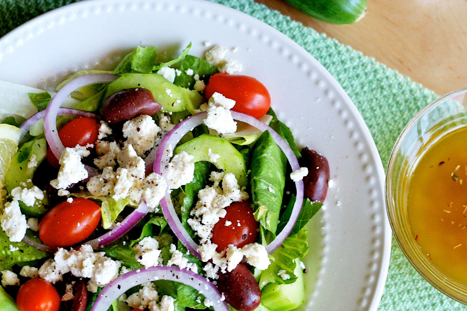 How to try Greek salad on Crete
