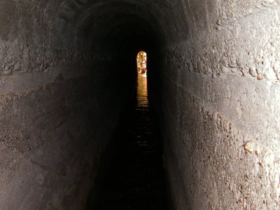 Clean your soul of the sins in Seven Springs tunnel on Rhodes