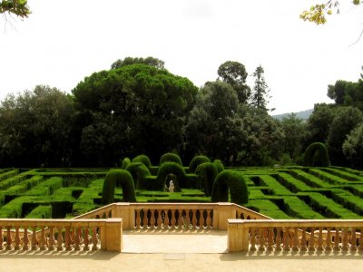 Take a walk in the Parc del Laberint d'Horta in Barcelona