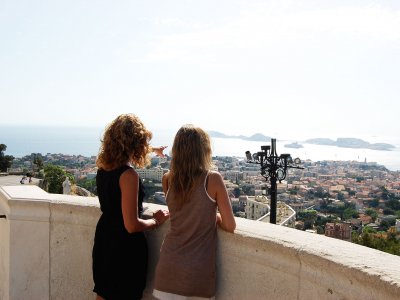 Climb the roof of the Basilica Notre-Dame de la Garde in Marseille