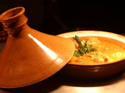 Try tagine in Marrakesh