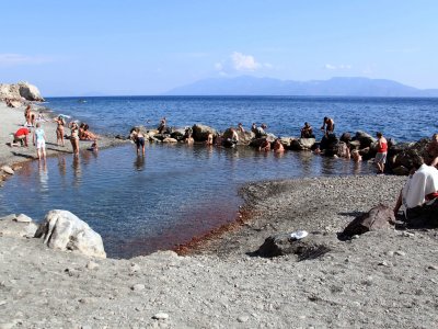 Heal in the wells of the thermal spring on Kos