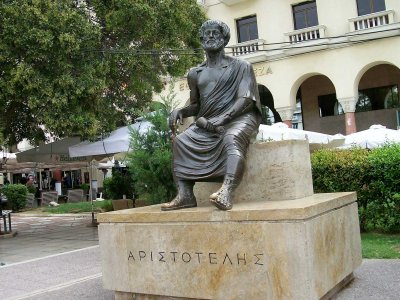Rub the thumb of Aristotelous in Thessaloniki