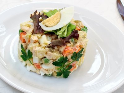 Try the ensalada rusa in Seville
