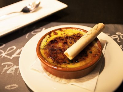 Try Crema Catalona in Valencia