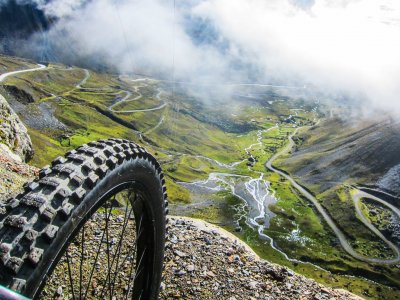 Cycle along the Death Road in La Paz