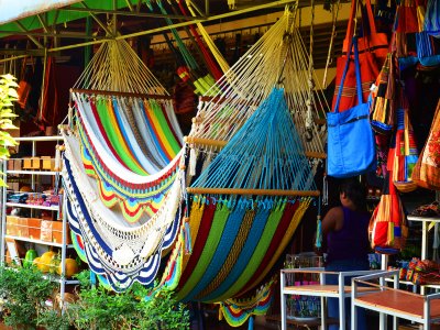 Buy a hammock at Masaya market in Managua