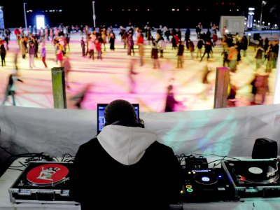 Participate in DJ Skate Nights in Toronto