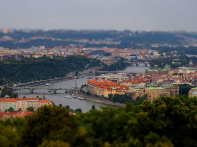 Climb the Petrin Observation Tower in Prague