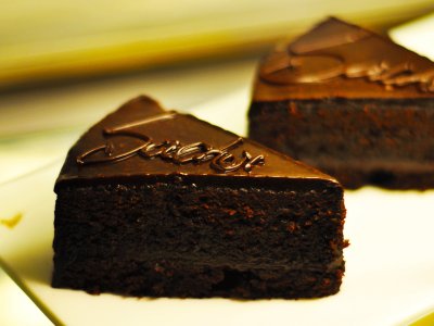 Try Sacher cake in Vienna