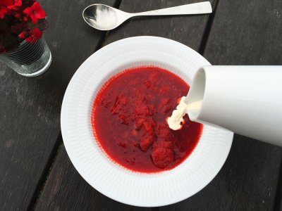Try Rødgrød med fløde in Copenhagen
