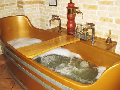 Take a beer bath in Karlovy Vary