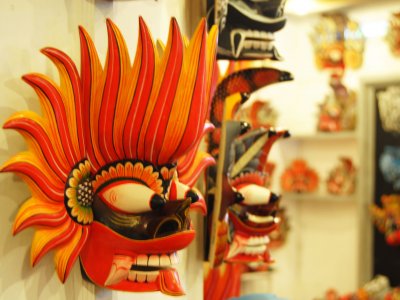 Buy Sri Lankan mask in Galle