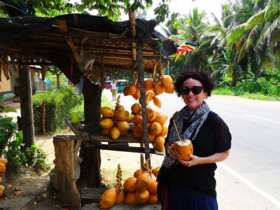 Drink king coconut juice in Colombo