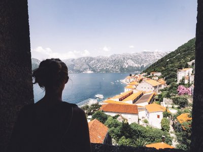 Climb up to the bell tower in Kotor