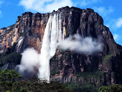 Climb the world's highest waterfall in Caracas