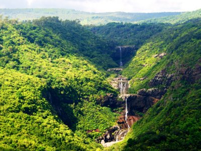 Climb the Tamarin Falls in Port Louis