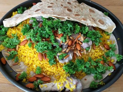 Try mansaf in Amman