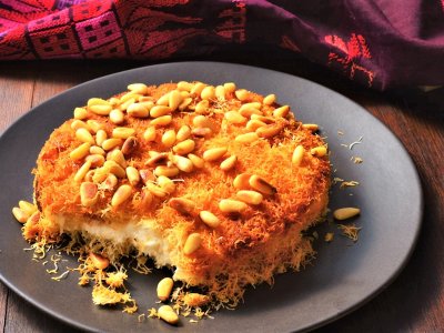 Try kanafeh in Amman