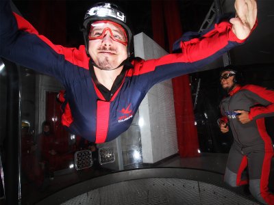 Fly in a wind tunnel in Dubai