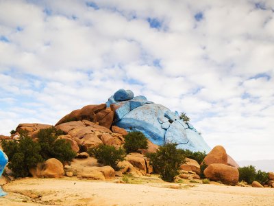 Visit the Valley of the Blue Rocks in Marrakesh