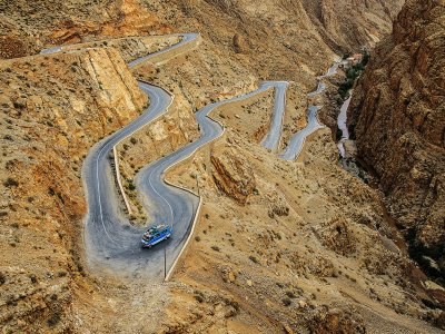 Ride along the unique Gorges Dades Road in Marrakesh