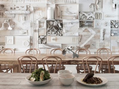 Have a dinner in the restaurant made of bones in Guadalajara