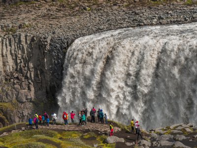 See the most powerful waterfall in Europe in Reykjavik