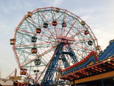 Ride the Wonder Wheel in New York